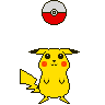another pikachu, still bouncin' pokeballs